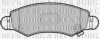BORG & BECK BBP1900 Brake Pad Set, disc brake